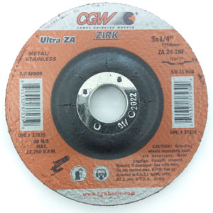 5" GRINDING WHEEL 7/8 ARBOR Brand Varies