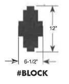 ORNAMENTAL CUTOUT BLOCK