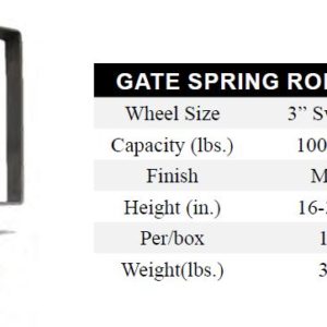 HEAVY DUTY SPRING CASTER