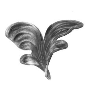 136.4 LEAF STAMPED LEFT HAND 2-3/4 X 2-3/8