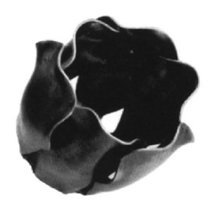 136.7 FLOWER - STAMPED 1-1/2" DIAMETER 1-9/16"H