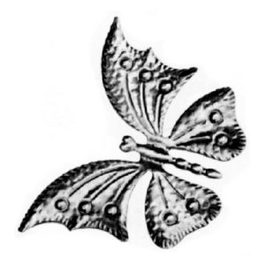 137.10 BUTTERFLY - LARGE 6-7/8" X 4-15/16"