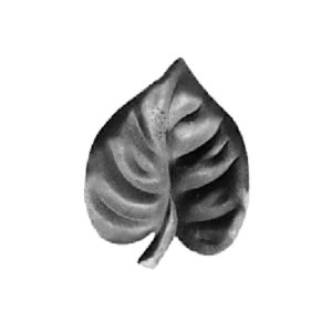 702.2 LEAF STAMPED 2-1/16" X 2-9/16"