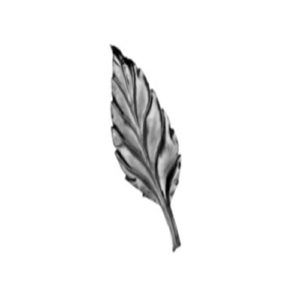 702.3 LEAF STAMPED 3-1/4" X 7-7/8"