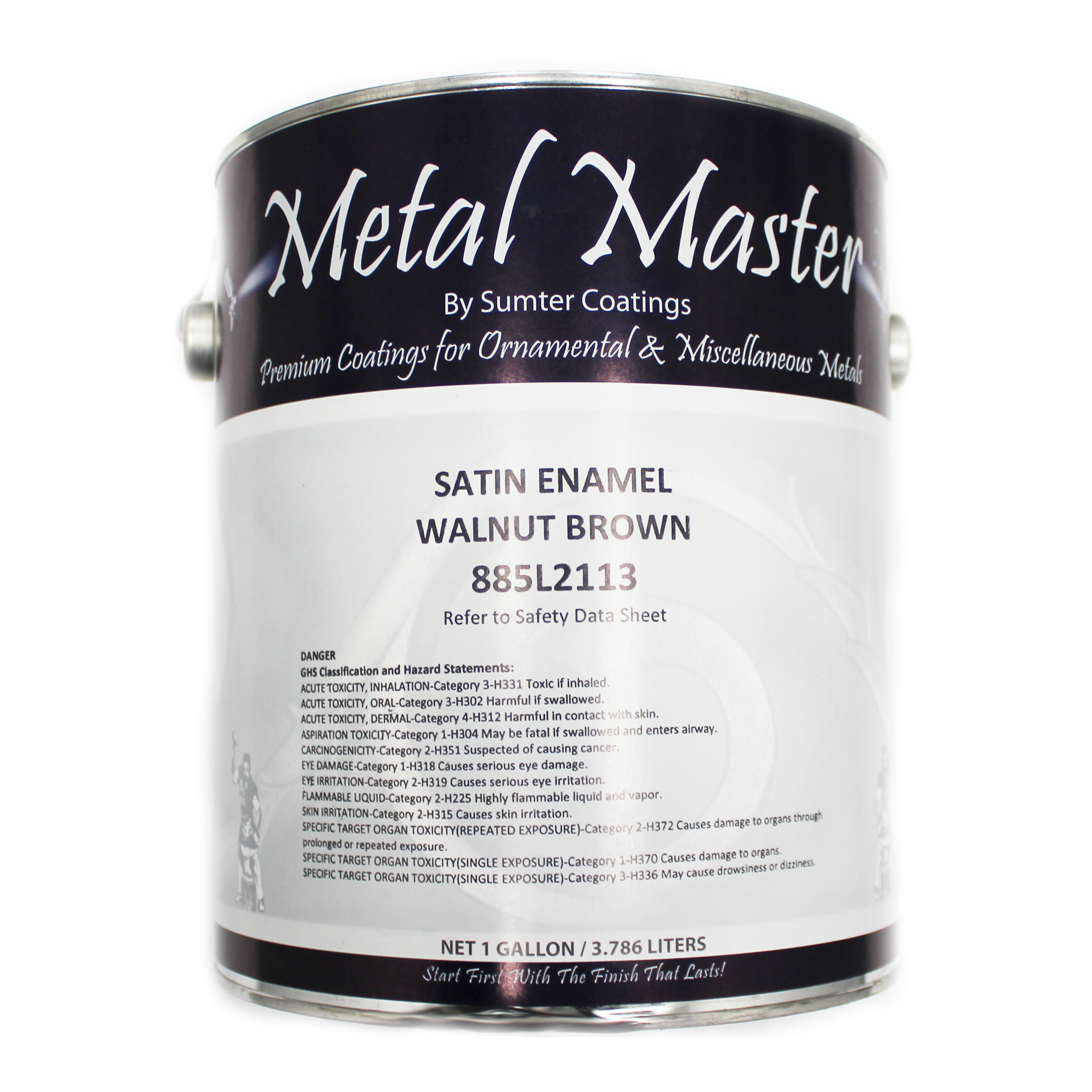 1 GAL SPATZ 2113 WALNUT PAINT